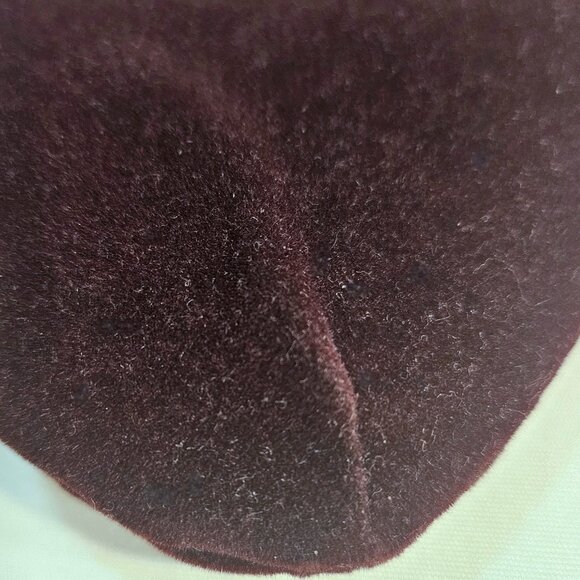 Dolce & Gabbana Merlot Velvet Clutch - Picture 9 of 14